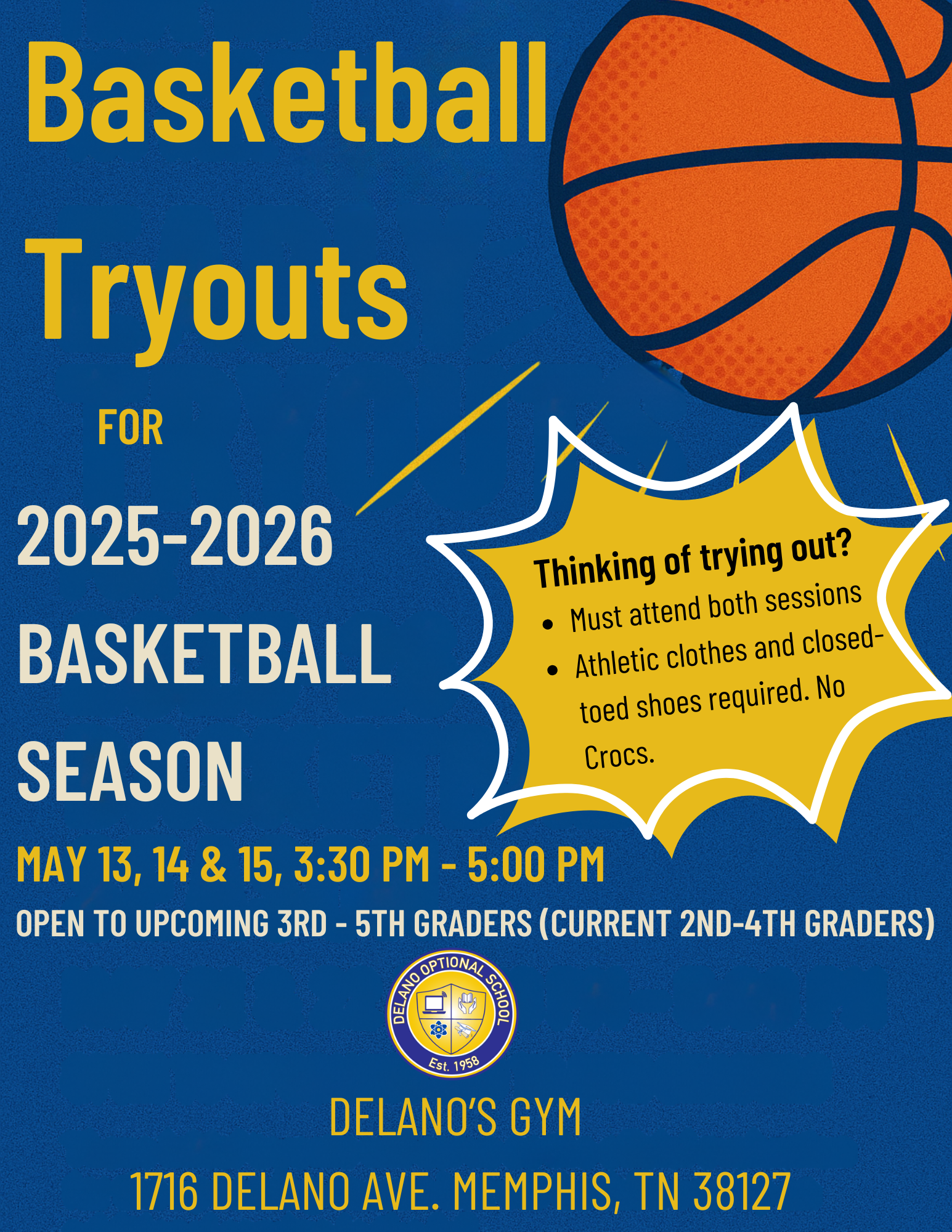 Basketball Tryouts